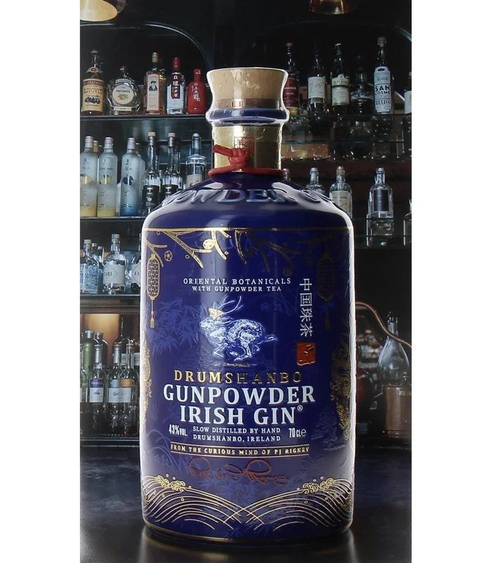 GinGunpowderCeramicBottleDragonEdition–Drumshanbo