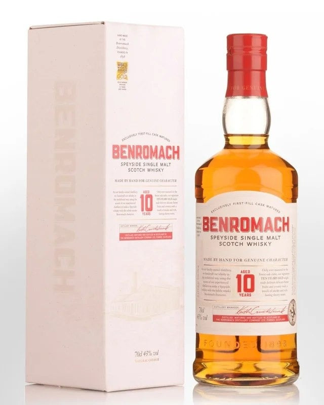 Benromach10YearOldSingleMaltScotchWhisky(700ml)
