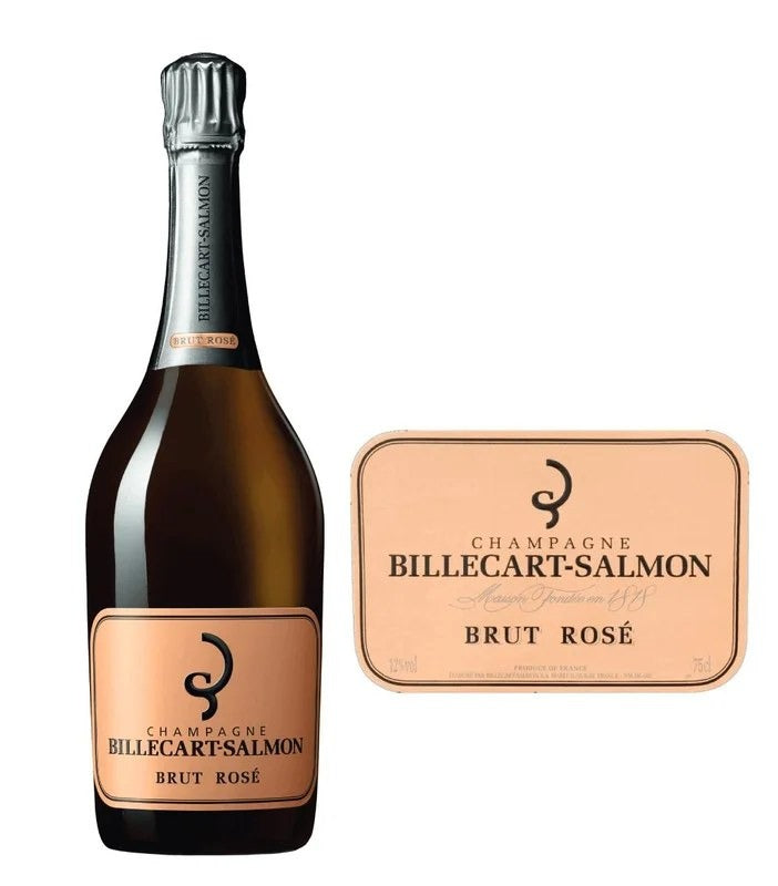DAMAGEDLABEL:Billecart-SalmonBrutRoséChampagne(750ml)