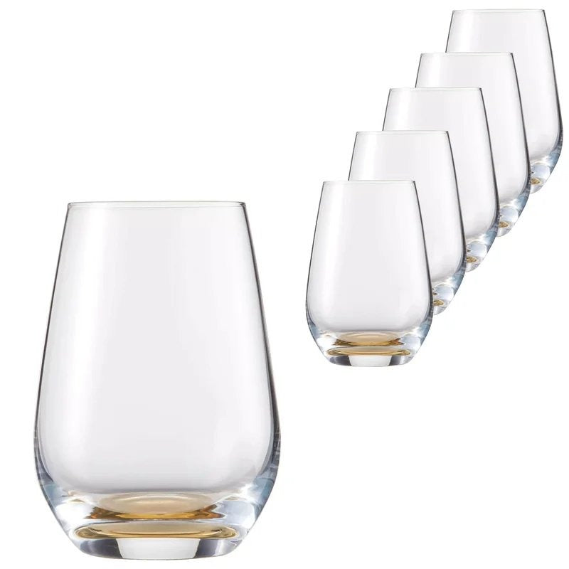 SchottZwieselVinaTouchWaterTumblerAmber–Setof6
