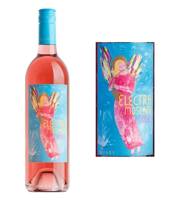 QuadyElectraMoscatoRose2023(750ml)