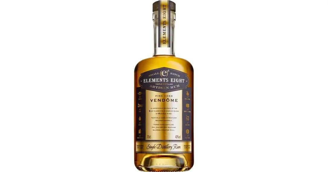 Elements8FineAgedVendomeSingleDistilleryRum70cl