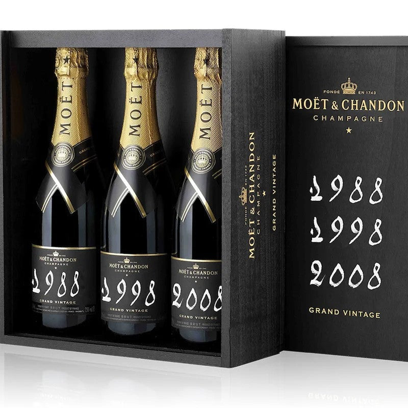 Moet&ChandonGrandVintageTrilogy198819982008