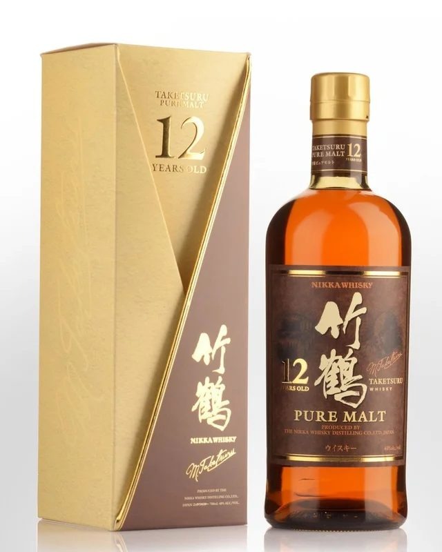 NikkaTaketsuruPureMalt12YearOldBlendedMaltJapaneseWhisky(700ml)