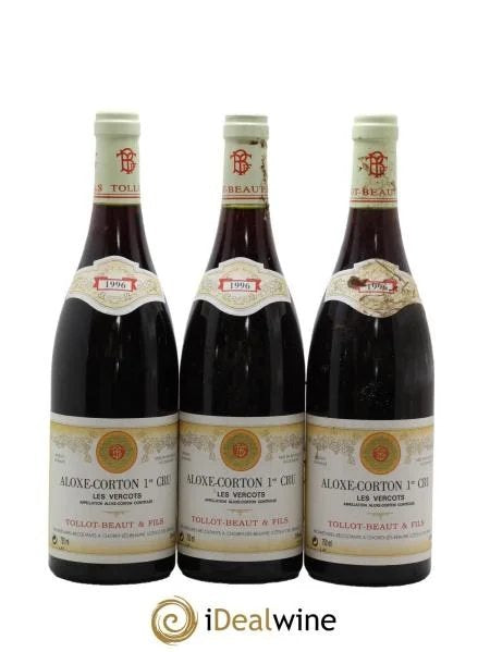 Aloxe-Corton1erCruLesVercotsTollotBeaut(Domaine)1996