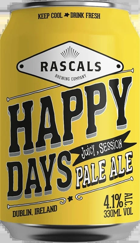 RascalsHappyDaysPaleAle33clCan