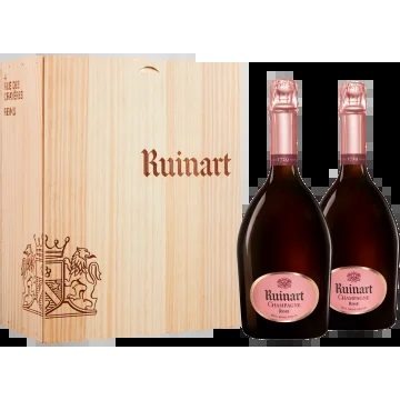 ChampagneRuinart–BrutRosé–DuoGiftSet
