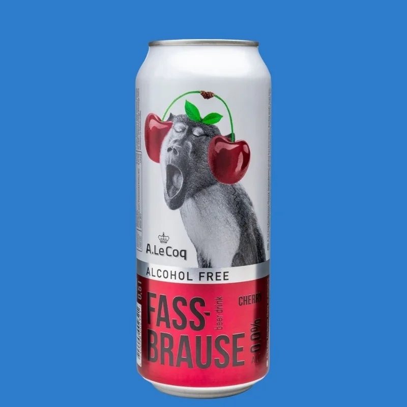 A.LeCoq`FassbrauseCherry`Alcohol-FreeBeer(0.0%ABV)