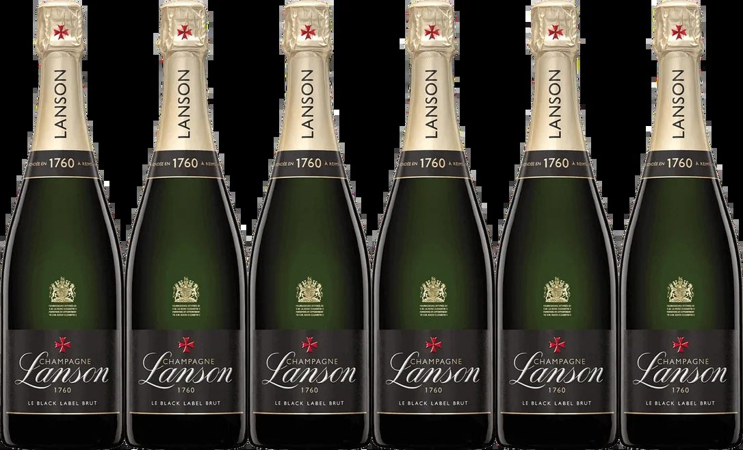 ChampagneLansonLeBlackLabel6BottleCase