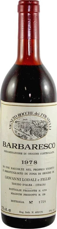 Barbaresco,1978RedWine