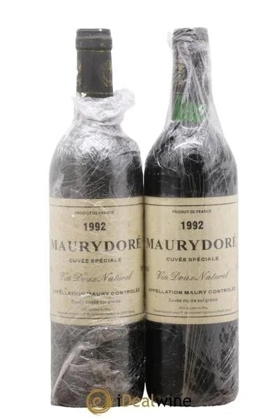 MauryVinDouxNaturelCuvéeSpécialeDomaineDeLaCoumeDuRoy1992