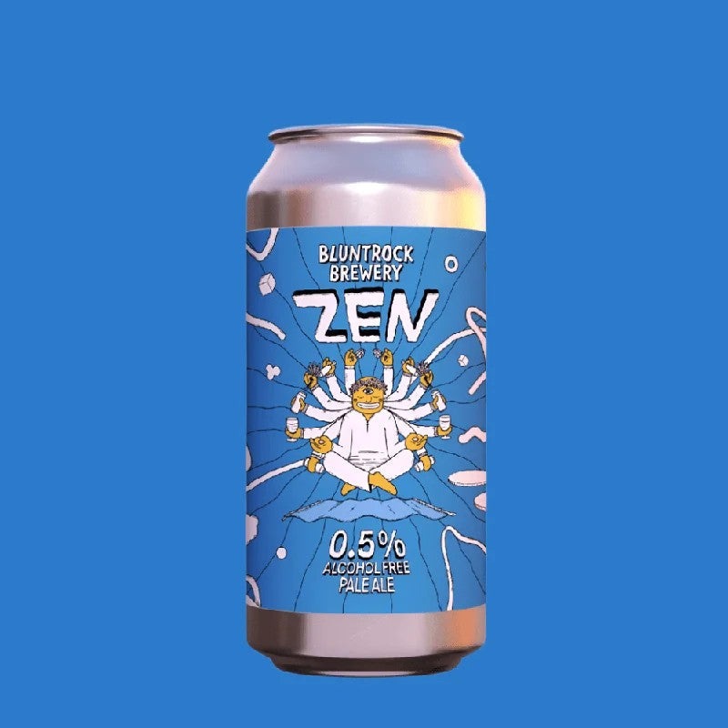 BluntrockBrewery‘ZEN’AlcoholFreePaleAle(0.5%ABV)