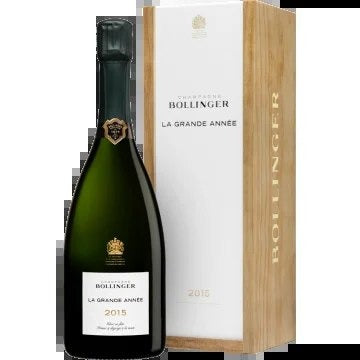 ChampagneBollinger–LaGrandeAnnée2015–WoodenCase