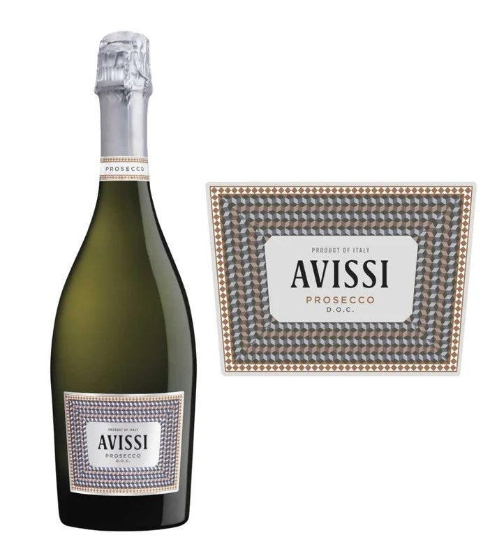 DAMAGEDLABEL:AvissiProseccoFreshSparklingWine(750ml)