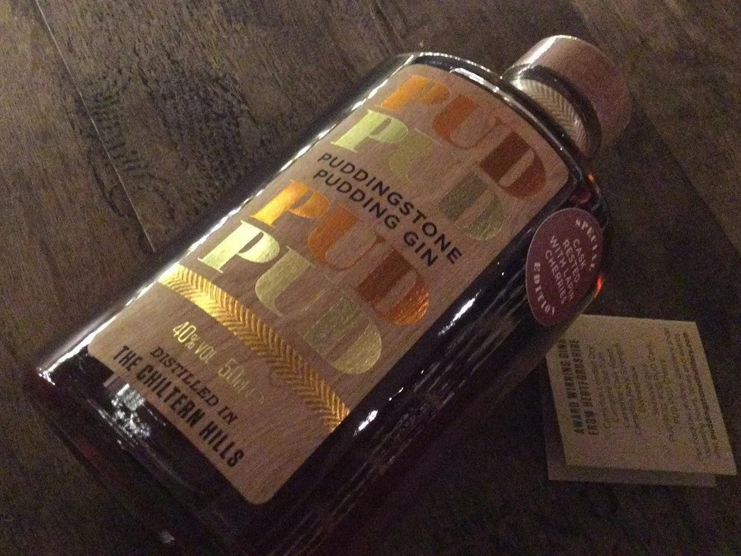 PuddingstoneDistilleryPUDPUDCherryGin50cl