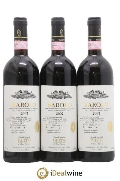 BaroloDOCGFallettodiSerralungad’AlbaFalletto–BrunoGiacosa2007