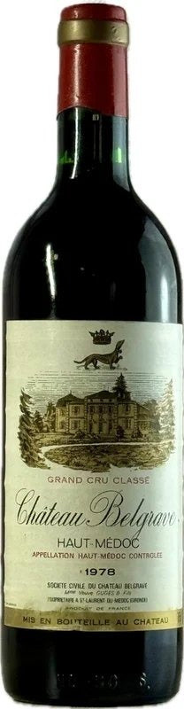 ChateauBelgrave,1978RedWine