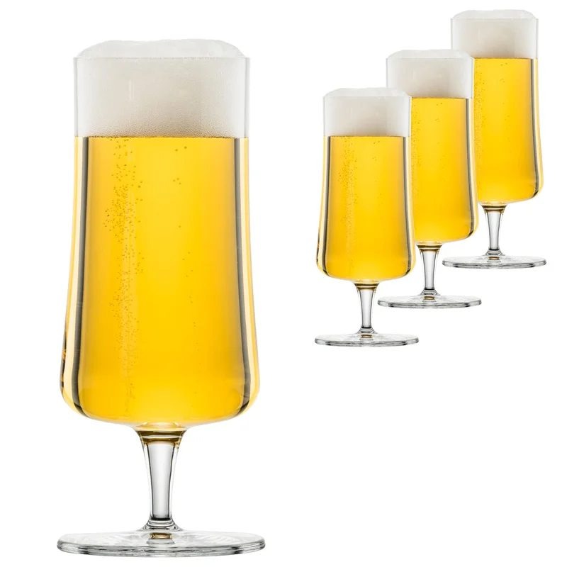 SchottZwieselBeerBasicSmallStemmedPilsnerBeerGlasses–Setof4