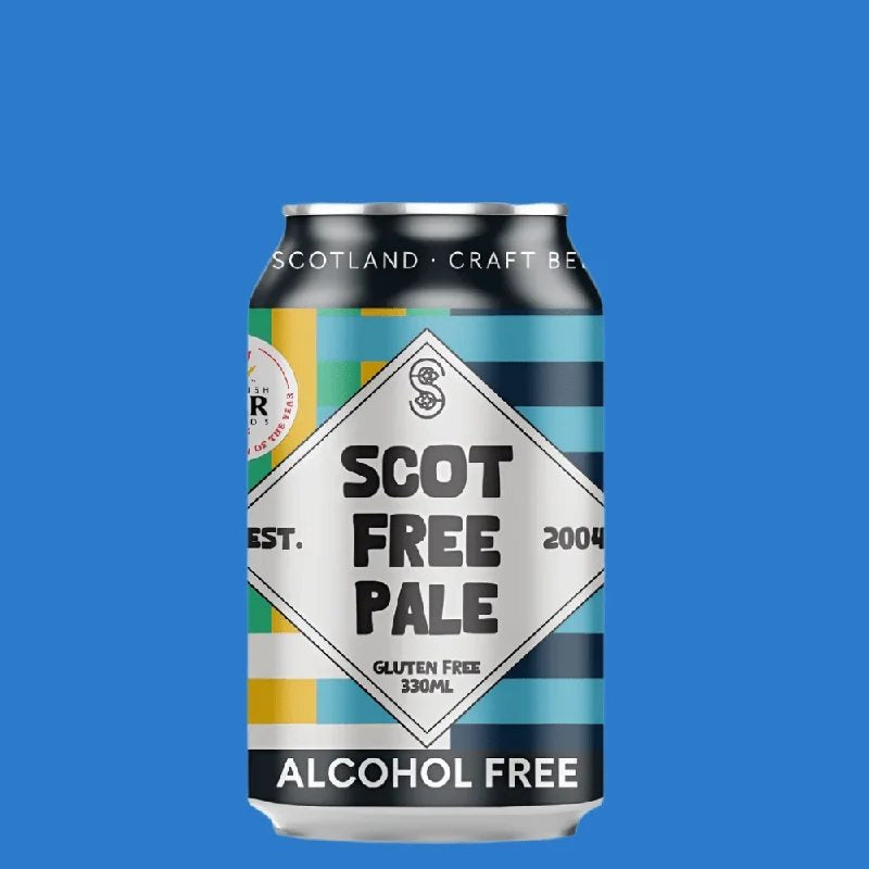 StewartBrewing‘ScotFreePale’AlcoholFreeAle(0.5%ABV)