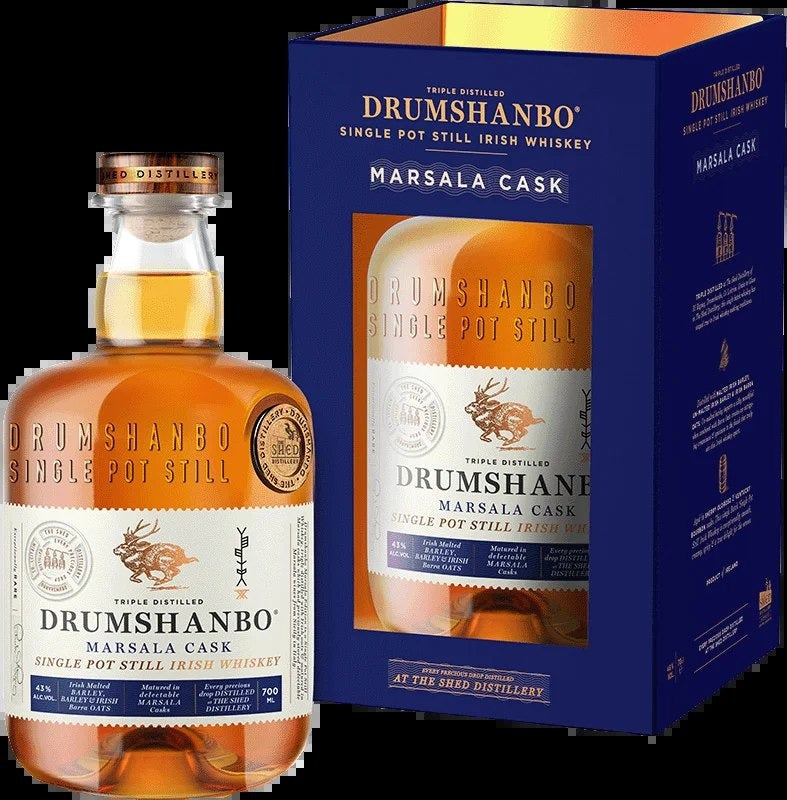 DrumshanboSinglePotStillMarsalaCask70cl