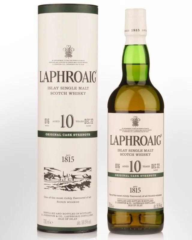 Laphroaig10YearOldCaskStrengthSingleMaltScotchWhisky(700ml)–Batch16