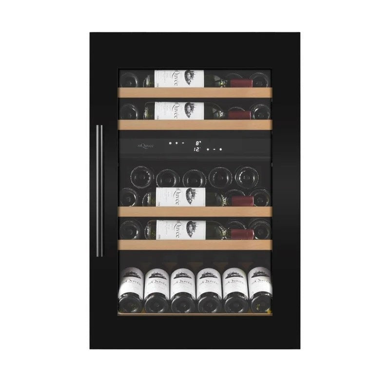 mQuvée–IntegratedWineCooler–WineKeeper49D–FullglassBlack