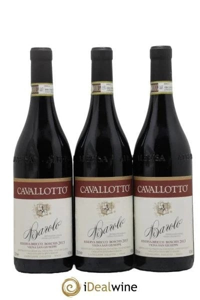BaroloDOCGRiservaBriccoBoschisVignaSanGiuseppeCavallotto2013
