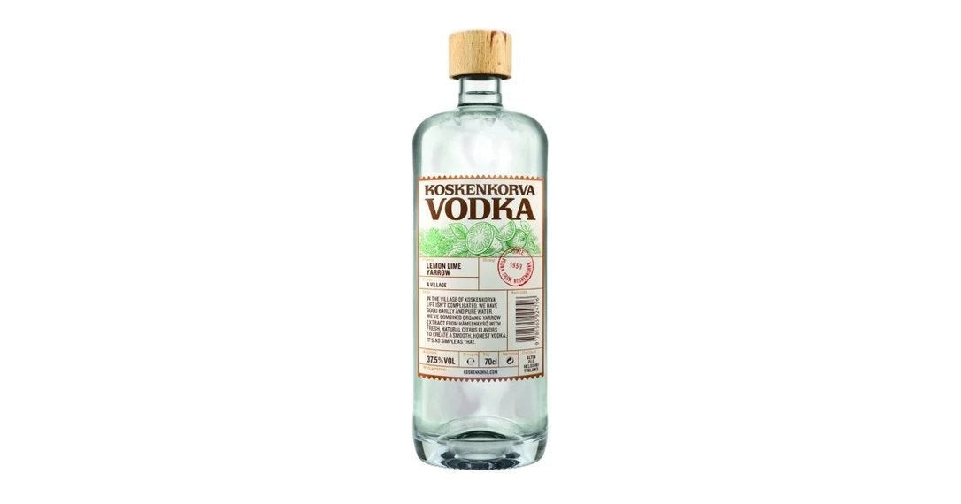 KoskenkorvaLemonLimeYarrowVodka70cl