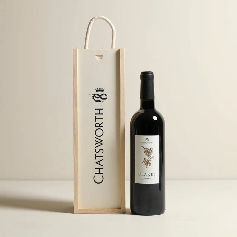 ChatsworthCollectionClaretwithWoodenGiftBox