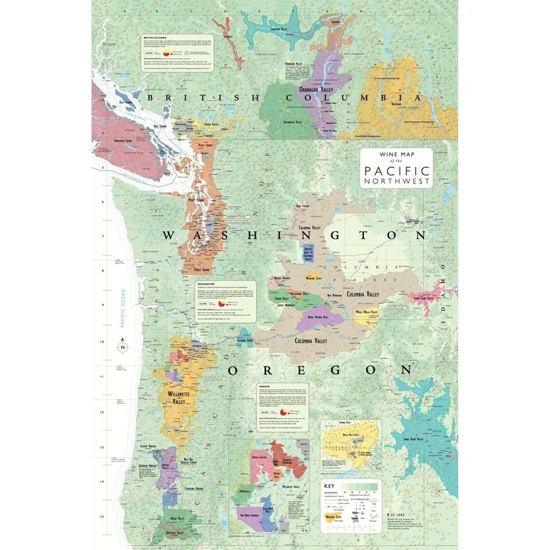 DeLong’sWineMapofthePacificNorthwest–WineRegions