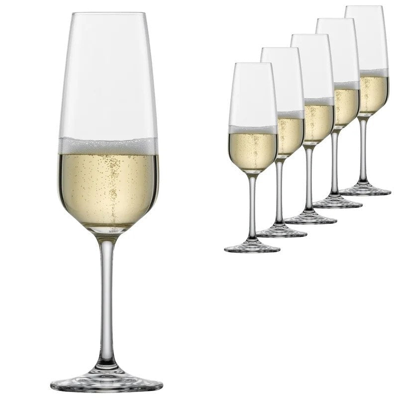 SchottZwieselTasteChampagneGlasses/Flute–Setof6