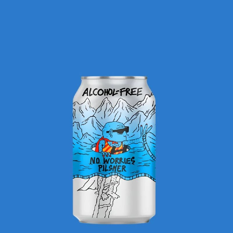 LervigNoWorriesAlcoholFreePilsner(0.5%ABV)