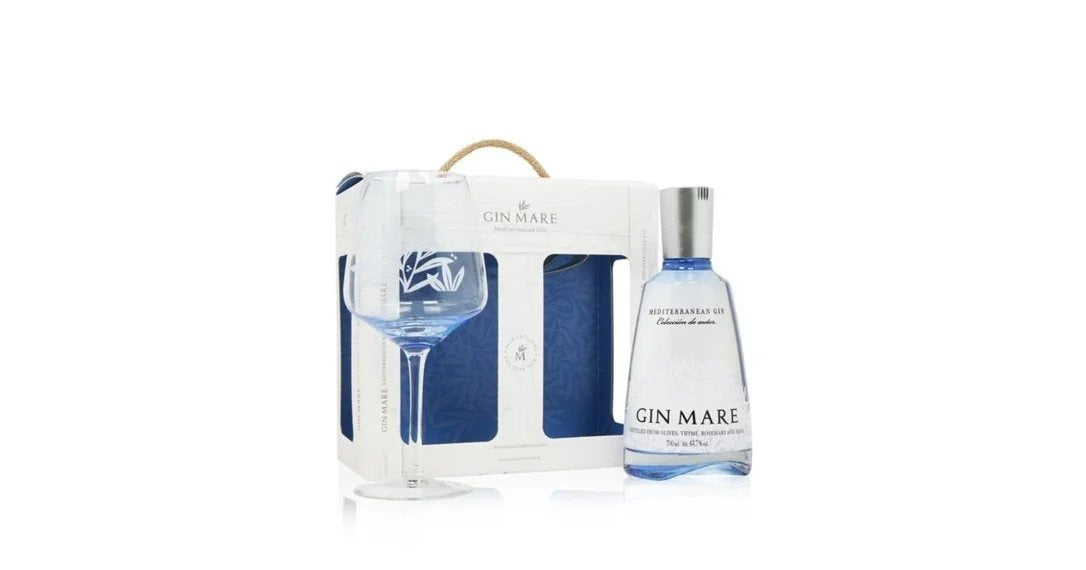 GinMareMediterraneanGinBalloonGlassGiftSet70cl