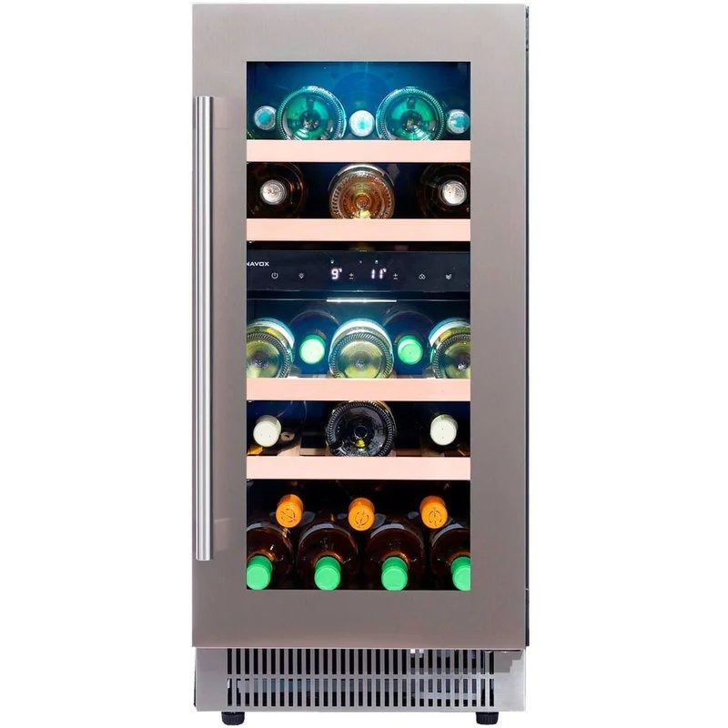 DunavoxFLOW-32D–400mmDualZone–32Bottles–BuiltIn–DAUF-32.78DSS–3LightingOptions