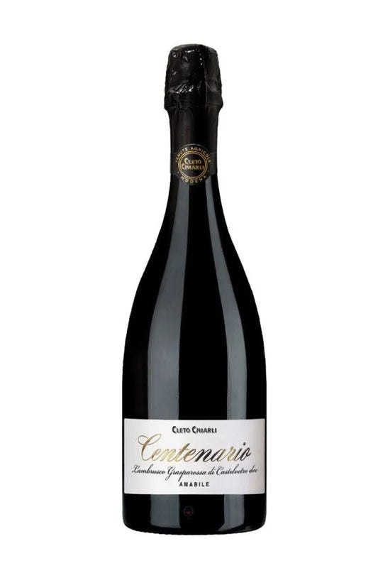 DAMAGEDLABEL:CletoChiarliLambruscodiCastelvetroAmabileCentenario(750ml)