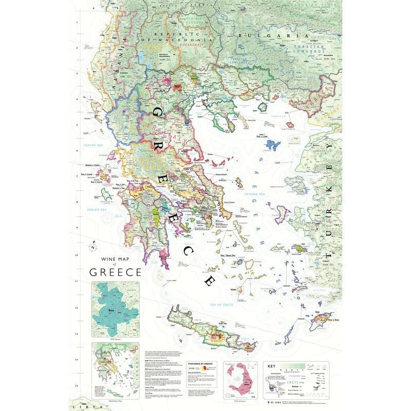 DeLong’sWineMapofGreece–WineRegions