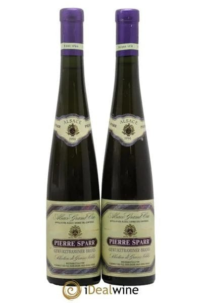AlsaceGrandCruBrandGewurztraminerSélectiondeGrainsNoblesPierreSparr1994