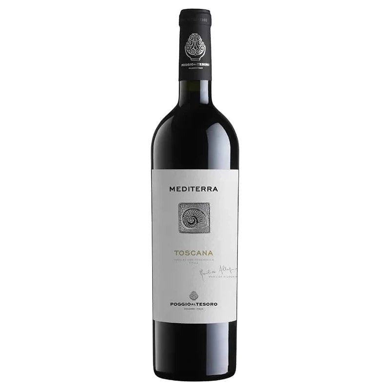 MediterraToscana|PoggioalTesoro|Syrah,CabernetSauvignon,Merlot|Tuscany|Italy