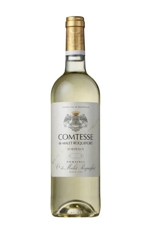 DAMAGEDLABEL:ComtesseDeMaletRoquefortBordeauxBlanc2021(750ml)
