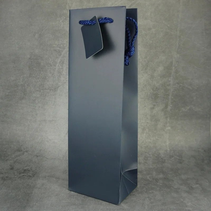 BottleGiftBag–NavyBlue