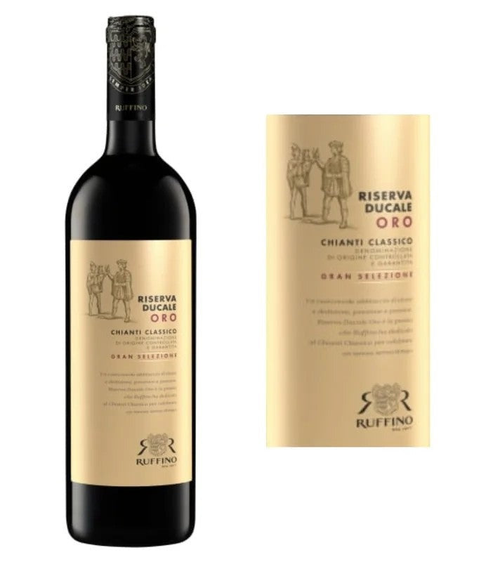 REMAININGSTOCK:RuffinoRiservaDucaleOroChiantiClassicoGranSelezione2018(750ml)