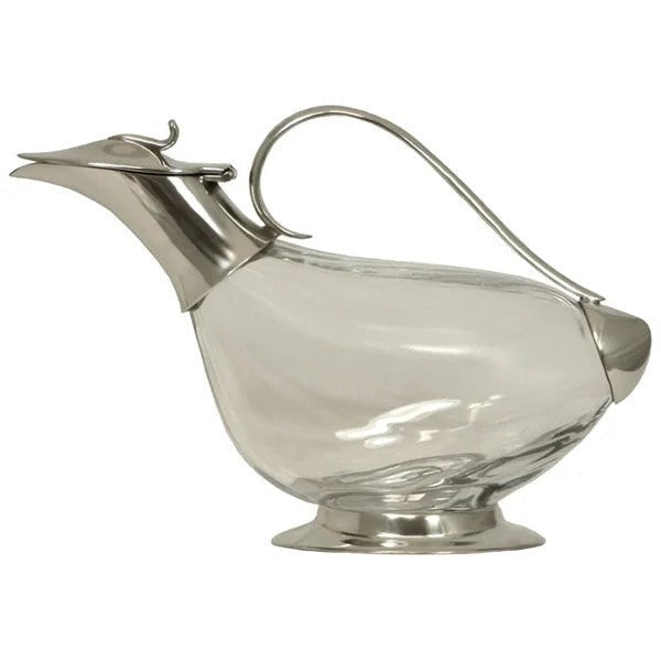 DuckCrystalGlassWineDecanter750ml