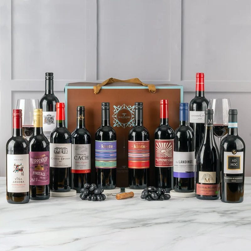 ClassicRedsTwelveBottleCase