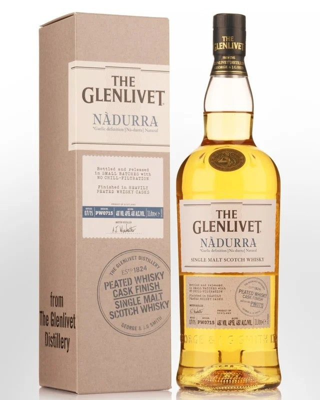 GlenlivetNadurraPeatedCaskFinishSingleMaltScotchWhisky(1000ml)