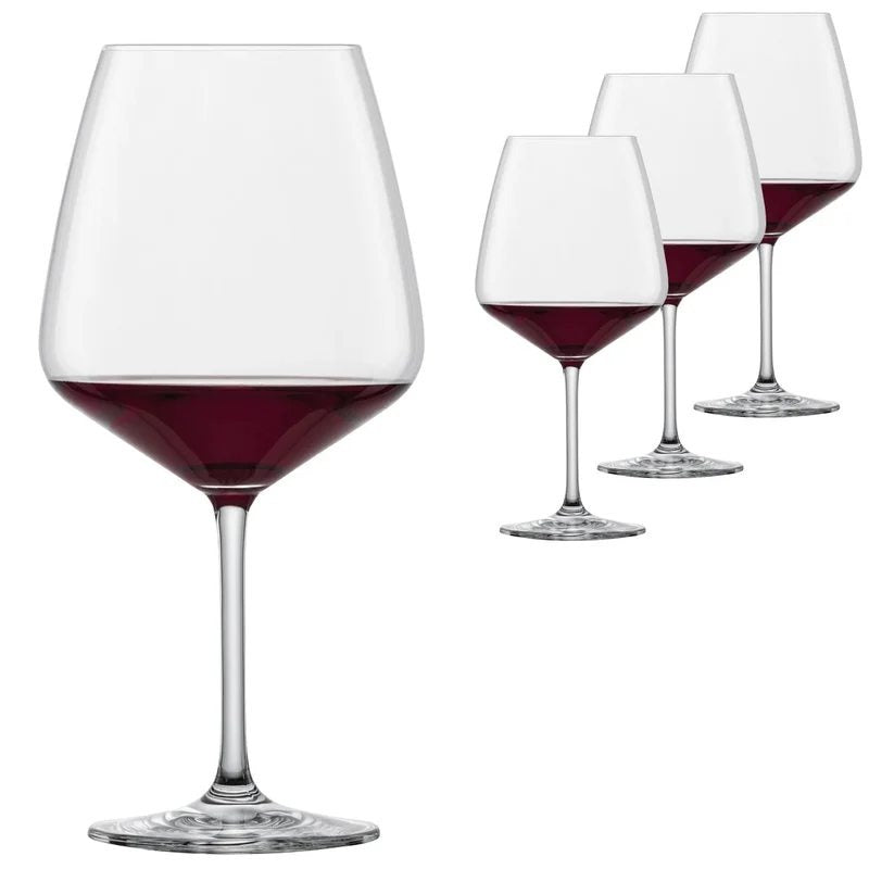SchottZwieselTulipBurgundyGlass–Setof4