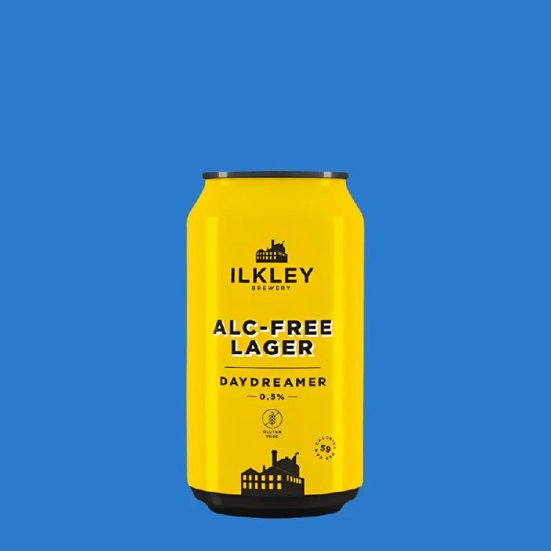 IlkleyBrewery‘Daydreamer’AlcoholFreeLager(0.5%ABV)