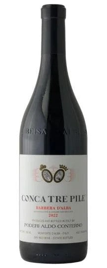 2022RedWinefromBarberaD’alba