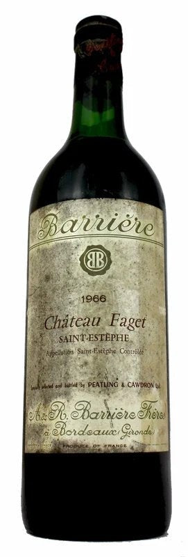 ChateauFaget,1966RedWine