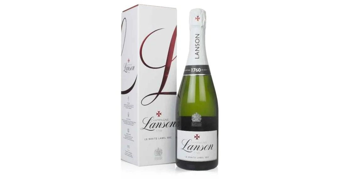 LansonWhiteLabelSecChampagneNV75cl