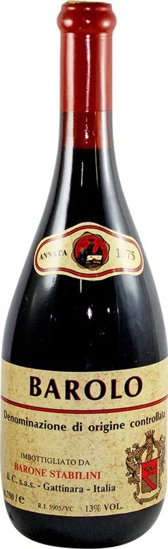 1975BaroloBaroneStabilini,1975RedWine